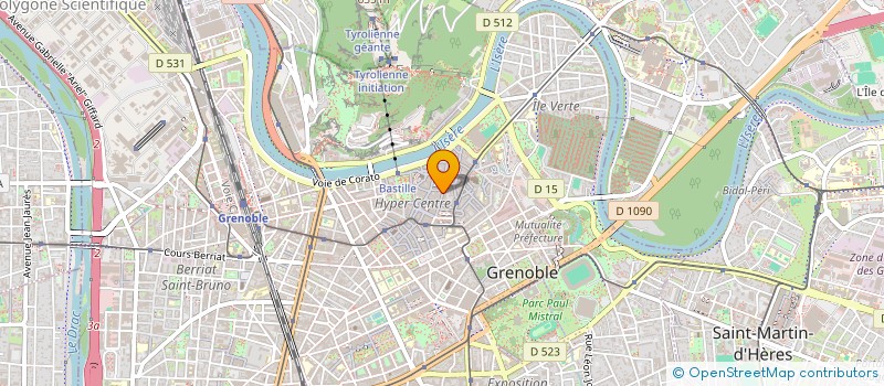 localisation de l'entreprise MONSIEUR NICOLAS MAUDUIT  GRENOBLE