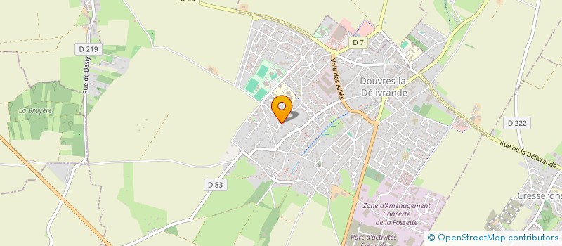 localisation de l'entreprise MONSIEUR NICOLAS MAUGER à DOUVRES-LA-DELIVRANDE