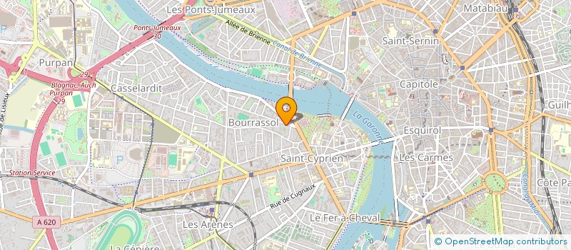localisation de l'entreprise MONSIEUR NICOLAS MAUREAU à TOULOUSE