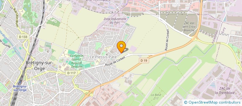 localisation de l'entreprise MONSIEUR NICOLAS MAVAMBU YAKINI  LE PLESSIS-PATE