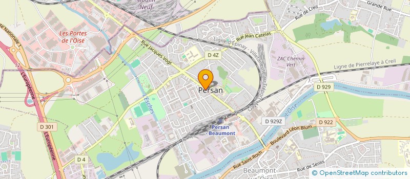 localisation de l'entreprise MONSIEUR NICOLAS MAYAUD  PERSAN