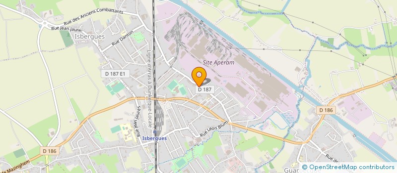 localisation de l'entreprise MONSIEUR NICOLAS MAYOLLE à ISBERGUES