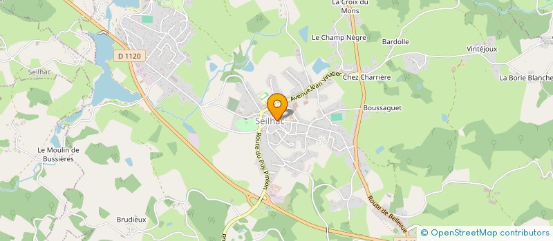 localisation de l'entreprise MONSIEUR NICOLAS MAZIERE  SEILHAC