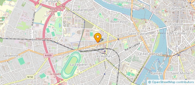 localisation de l'entreprise MONSIEUR NICOLAS MAZOLLIER à TOULOUSE
