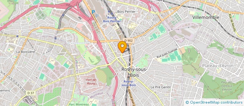 localisation de l'entreprise MONSIEUR NICOLAS MBE à ROSNY-SOUS-BOIS
