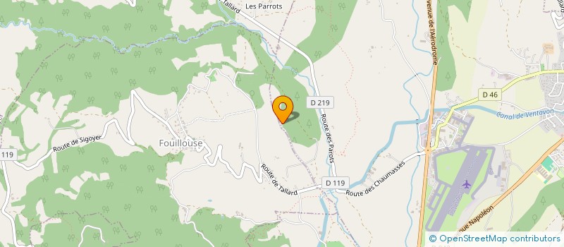 localisation de l'entreprise MONSIEUR NICOLAS MEDAR  TALLARD