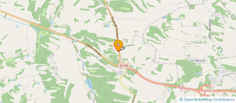 localisation de l'entreprise MONSIEUR NICOLAS MEDELLEL  ORDAN-LARROQUE