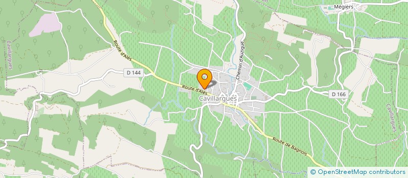 localisation de l'entreprise MONSIEUR NICOLAS MEGIER  LAUDUN-L'ARDOISE