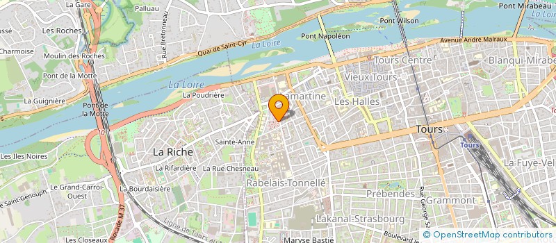 localisation de l'entreprise MONSIEUR NICOLAS MEHDI POUR VAHID à TOURS