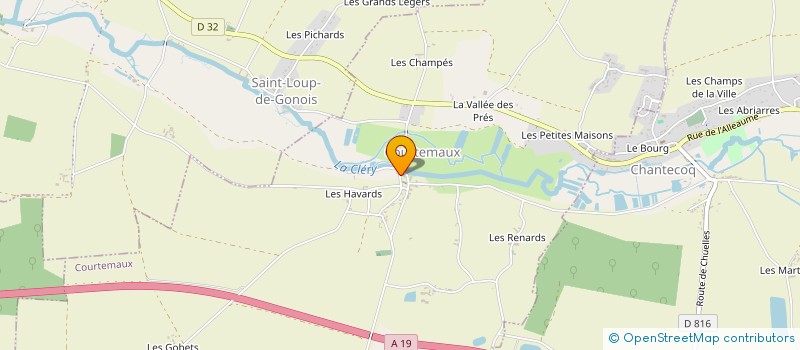localisation de l'entreprise MONSIEUR NICOLAS MEISSONNIER à COURTEMAUX