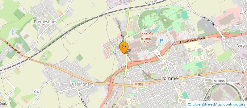 localisation de l'entreprise MONSIEUR NICOLAS MELI à LILLE