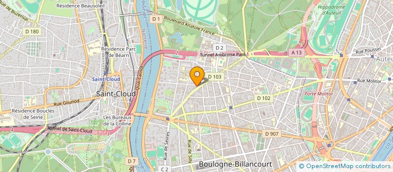 localisation de l'entreprise MONSIEUR NICOLAS MELIN à BOULOGNE-BILLANCOURT