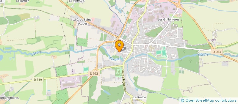 localisation de l'entreprise MONSIEUR NICOLAS MENARD à CANDE