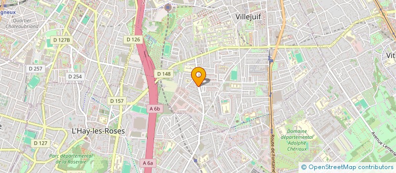 localisation de l'entreprise MONSIEUR NICOLAS MENDES  VILLEJUIF