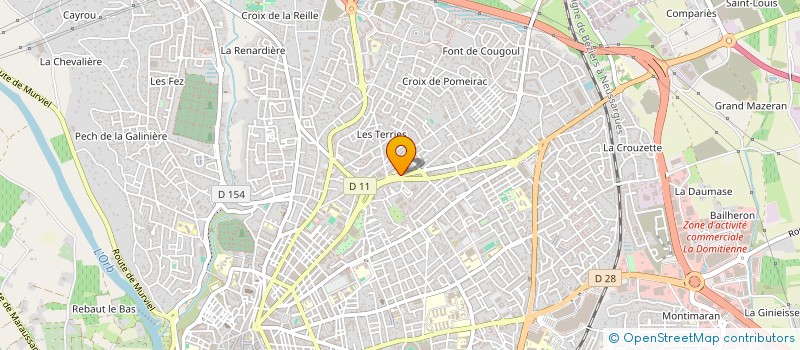 localisation de l'entreprise MONSIEUR NICOLAS MENNESSON à BEZIERS