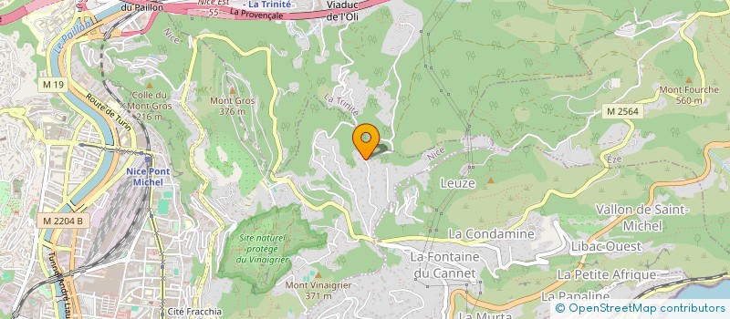 localisation de l'entreprise MONSIEUR NICOLAS MERCIER à NICE