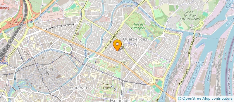 localisation de l'entreprise MONSIEUR NICOLAS MERCIER à STRASBOURG