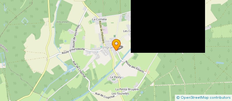 localisation de l'entreprise MONSIEUR NICOLAS MERIGOT à INGRANNES
