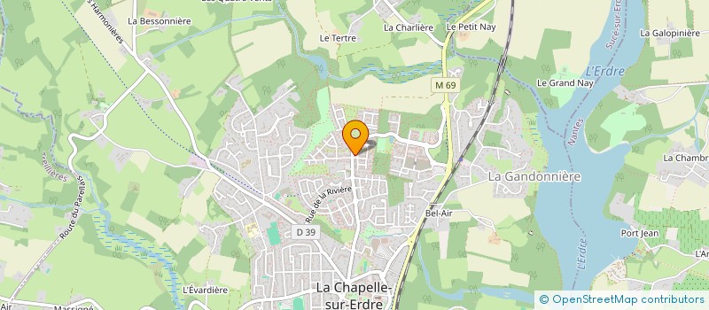 localisation de l'entreprise MONSIEUR NICOLAS MERLET à LA CHAPELLE-SUR-ERDRE