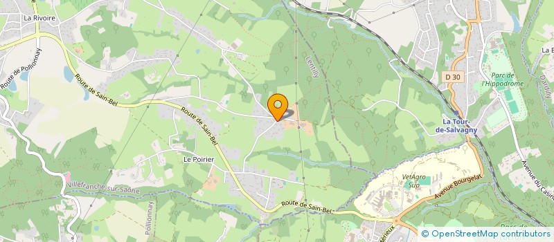 localisation de l'entreprise MONSIEUR NICOLAS MERMOUD  LENTILLY