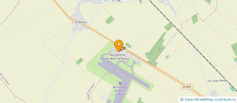 localisation de l'entreprise MONSIEUR NICOLAS MERSANNE  LA CHAPELLE-VENDOMOISE