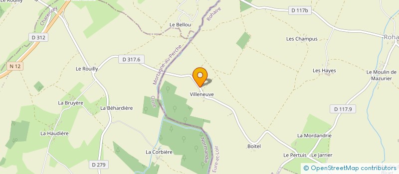 localisation de l'entreprise MONSIEUR NICOLAS MESNEL à ROHAIRE