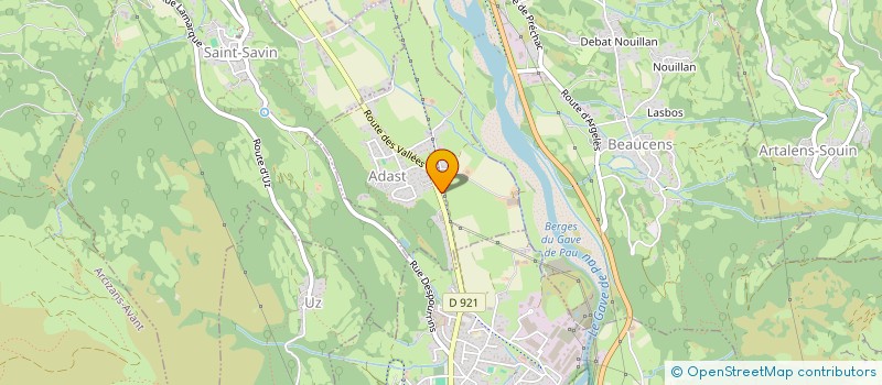 localisation de l'entreprise MONSIEUR NICOLAS MESPLIER  ADAST