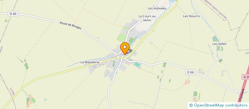 localisation de l'entreprise MONSIEUR NICOLAS METIVIER à CHATEAUROUX