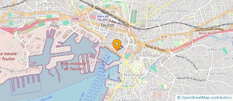 localisation de l'entreprise MONSIEUR NICOLAS MEUCCI à TOULON