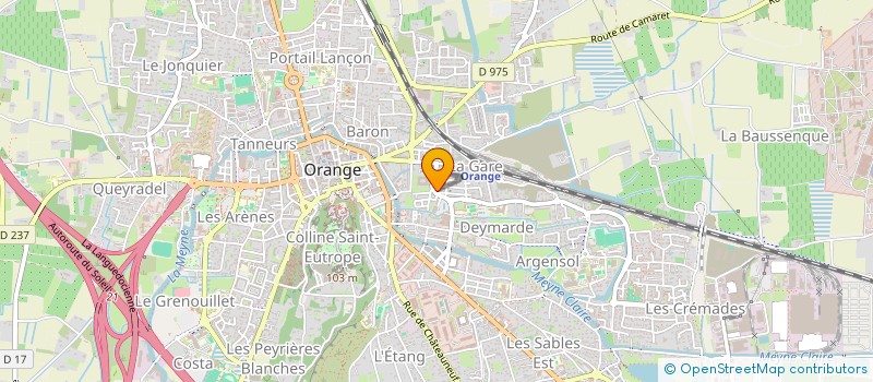 localisation de l'entreprise MONSIEUR NICOLAS MEUNIER  ORANGE