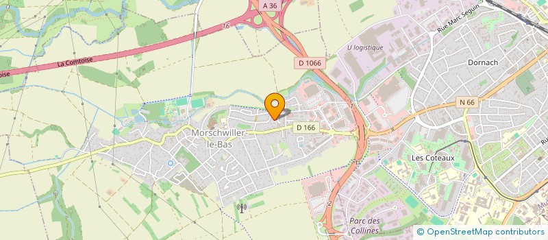 localisation de l'entreprise MONSIEUR NICOLAS MEYER à MORSCHWILLER-LE-BAS