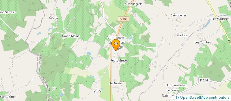 localisation de l'entreprise MONSIEUR NICOLAS MEYZE  VILLENEUVE-DE-DURAS