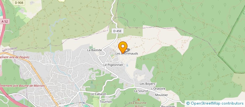 localisation de l'entreprise MONSIEUR NICOLAS MEZI  LA BOUILLADISSE