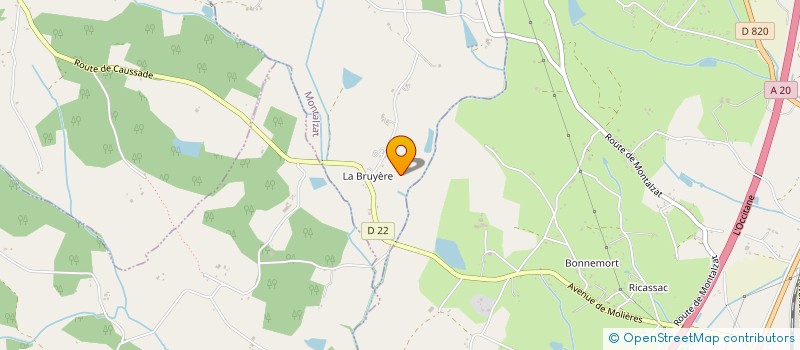 localisation de l'entreprise MONSIEUR NICOLAS MEZIANE  MONTALZAT