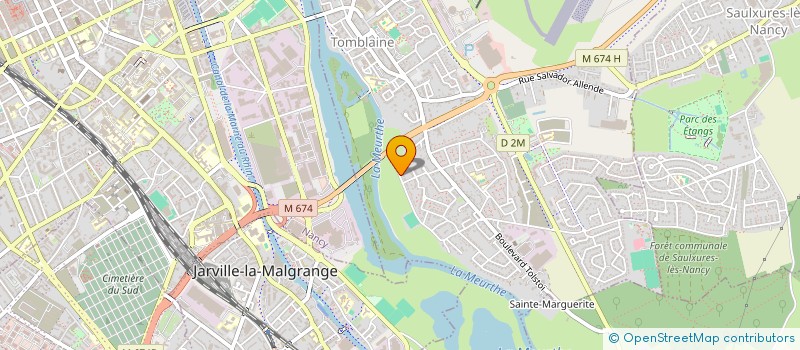 localisation de l'entreprise MONSIEUR NICOLAS MEZIANE  TOMBLAINE