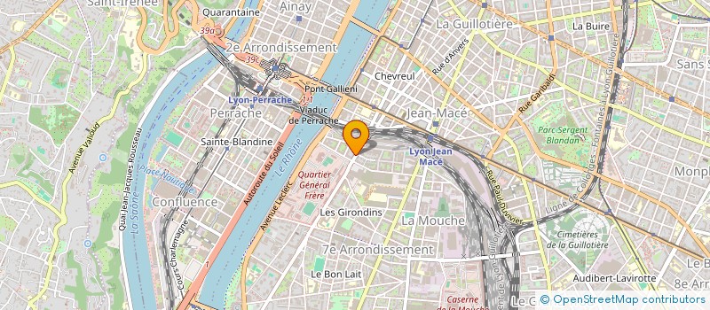 localisation de l'entreprise MONSIEUR NICOLAS MIAILLE  LYON