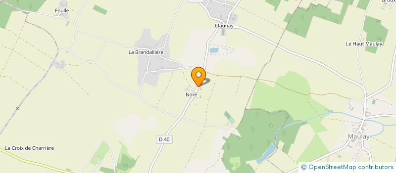 localisation de l'entreprise MONSIEUR NICOLAS MIAU  LA ROCHE RIGAULT