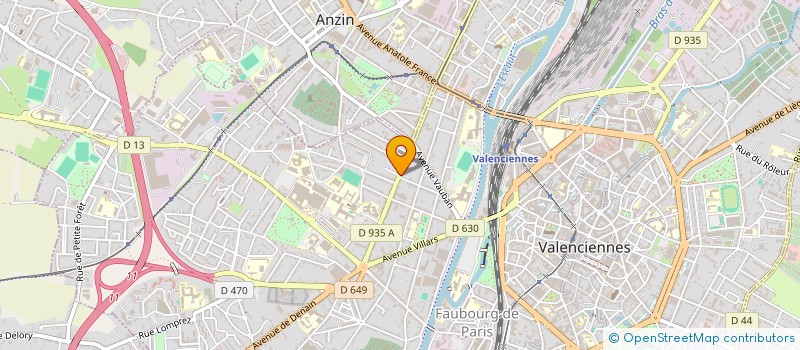 localisation de l'entreprise MONSIEUR NICOLAS MICHALSKI à VALENCIENNES