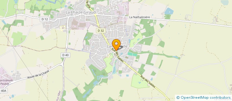 localisation de l'entreprise MONSIEUR NICOLAS MICHON à LANDEVIEILLE