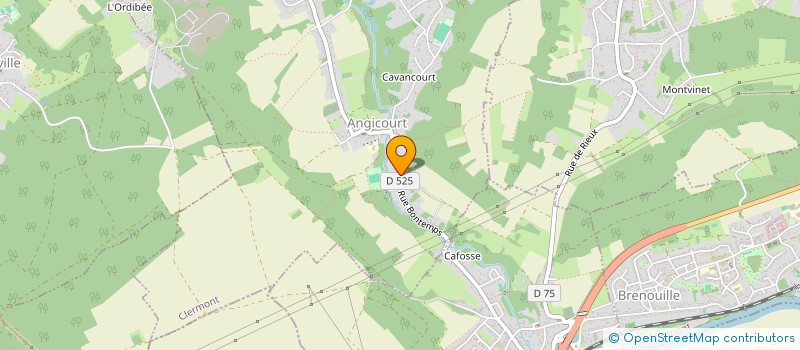 localisation de l'entreprise MONSIEUR NICOLAS MIDOUX  ANGICOURT