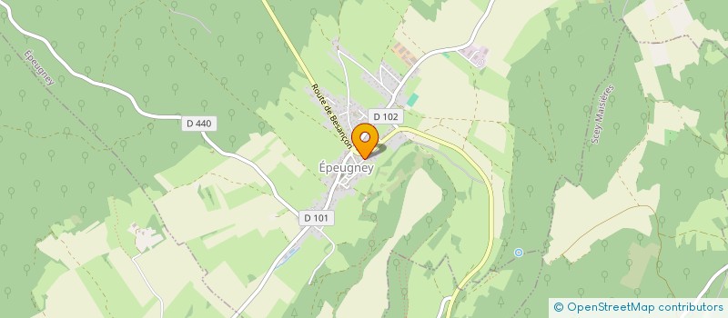 localisation de l'entreprise MONSIEUR NICOLAS MIGEON  EPEUGNEY