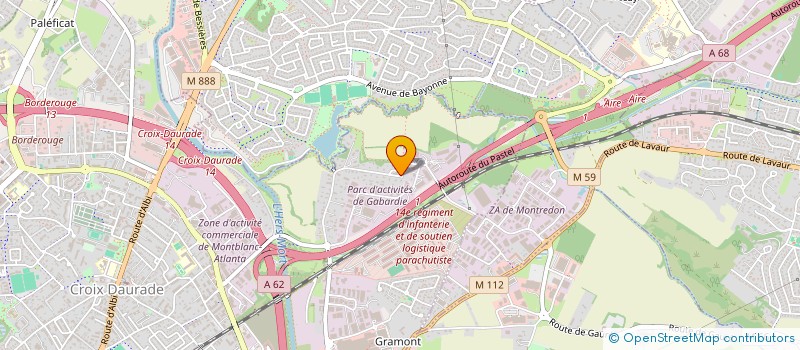 localisation de l'entreprise MONSIEUR NICOLAS MIGOTTO à TOULOUSE