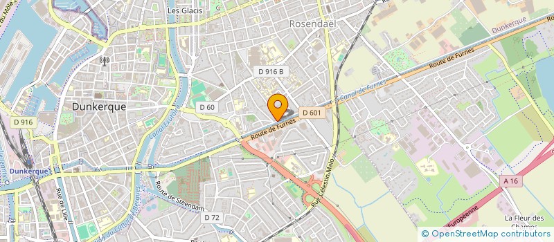 localisation de l'entreprise MONSIEUR NICOLAS MILBOR  DUNKERQUE