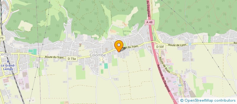 localisation de l'entreprise MONSIEUR NICOLAS MILLAT-CARUS  COLOMBE