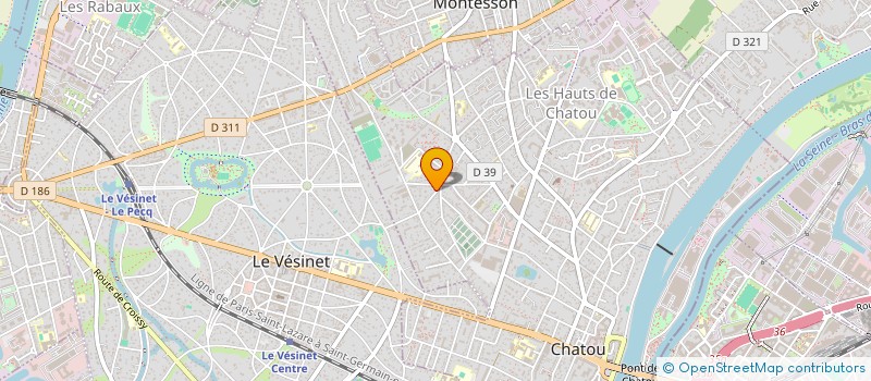 localisation de l'entreprise MONSIEUR NICOLAS MILLECAMPS à CHATOU