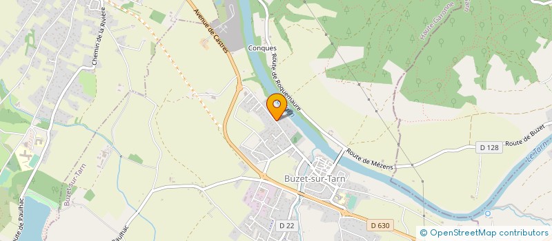 localisation de l'entreprise MONSIEUR NICOLAS MILLET  BUZET-SUR-TARN