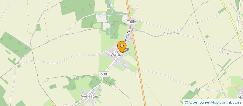 localisation de l'entreprise MONSIEUR NICOLAS MILLEVOYE  AIRAINES