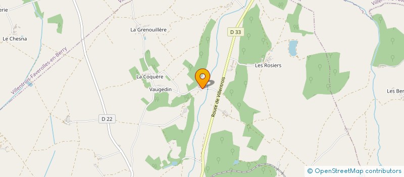 localisation de l'entreprise MONSIEUR NICOLAS MINET à VILLENTROIS-FAVEROLLES-EN-BERRY