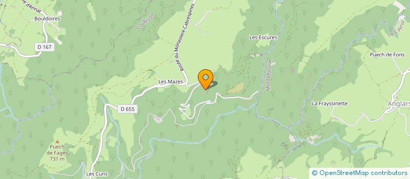 localisation de l'entreprise MONSIEUR NICOLAS MIRABEL  COUBISOU