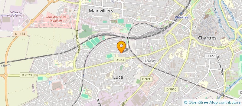 localisation de l'entreprise MONSIEUR NICOLAS MIRAILLE à LUCE